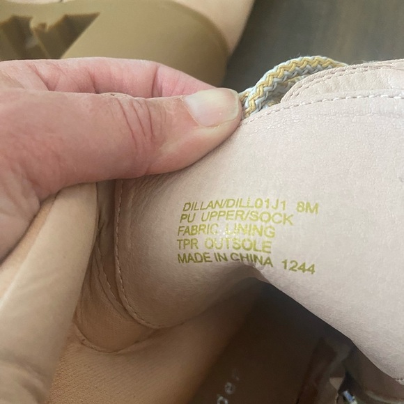 Steve Madden Dillan Light pink Combat lace up boots - Picture 12 of 12